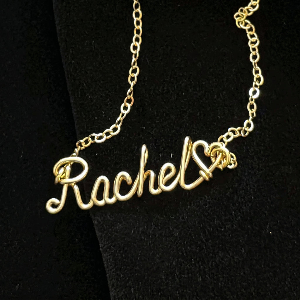 Custom Name Necklace with Heart & Birthstone Pendant, Personalized Jewelry for Women