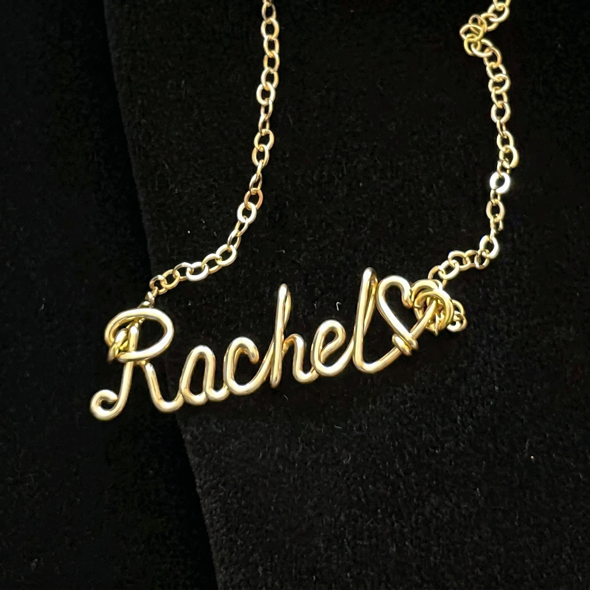 Custom Name Necklace with Heart & Birthstone Pendant, Personalized Jewelry for Women