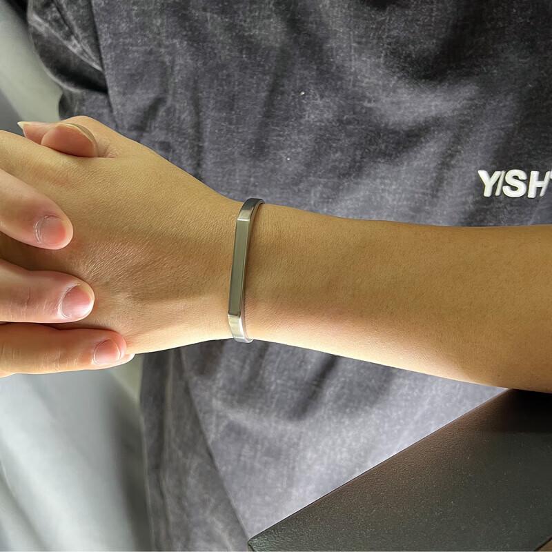 Custom Minimalist Geometric Open Cuff Bracelet, Personalized Laser Engraved Bangle for Couple, Best Friend & Everyday Style
